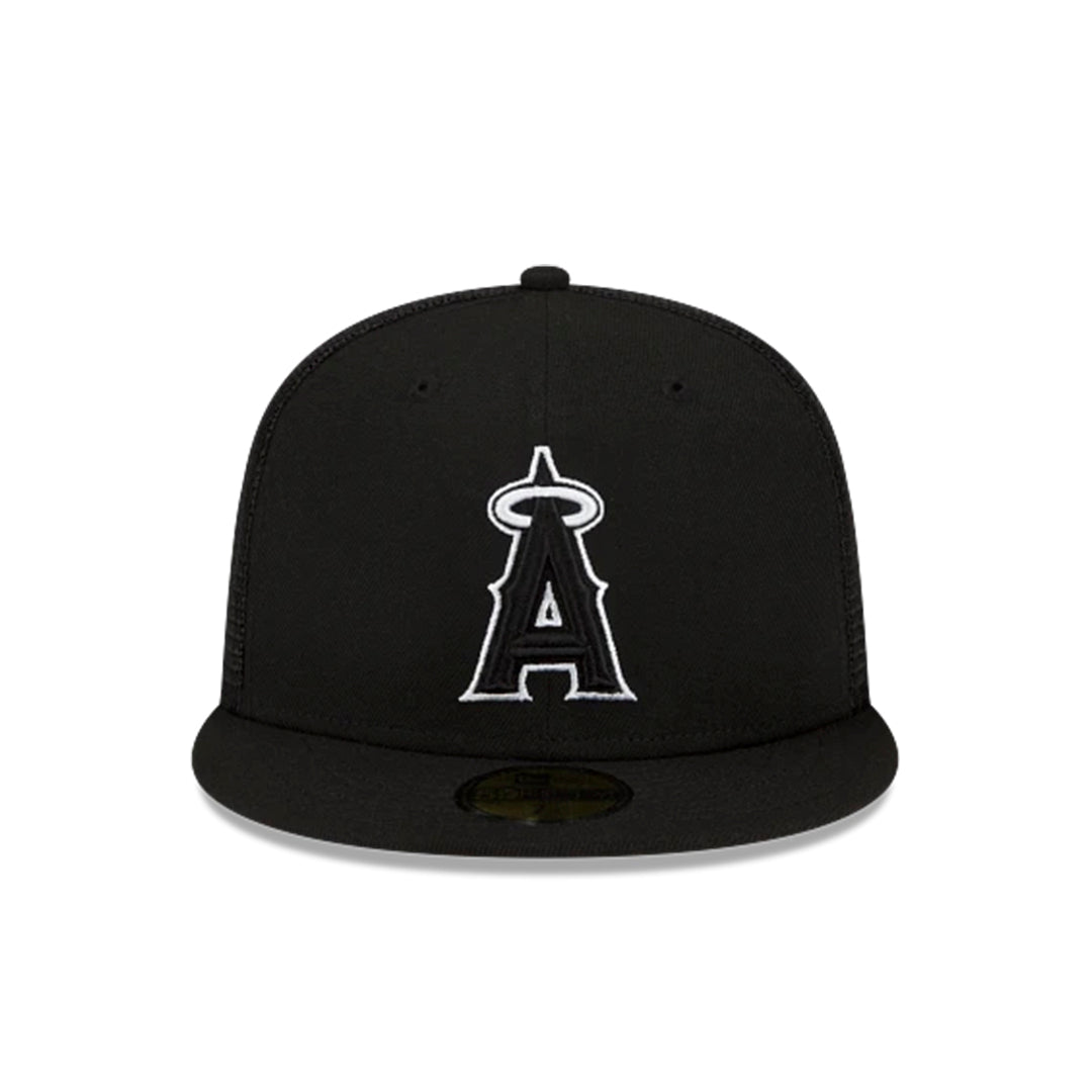 59Fifty Anaheim Angels Negra con Red