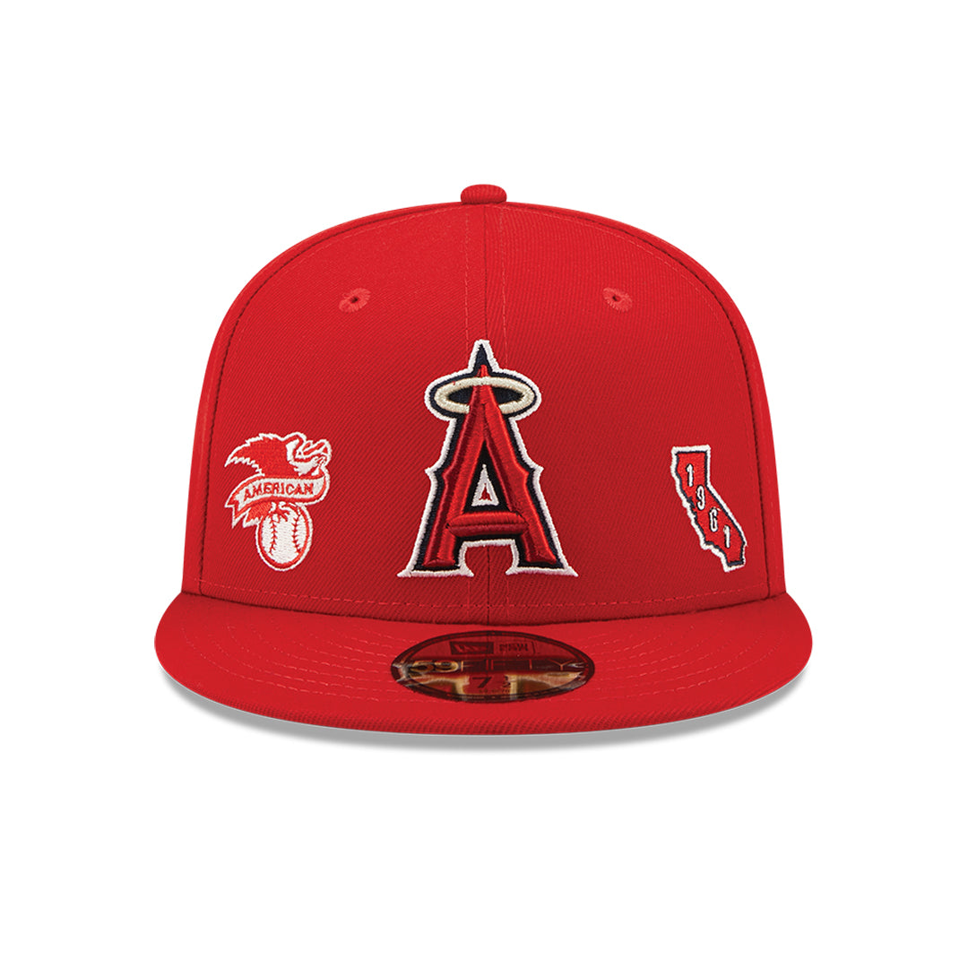 59Fifty Anaheim Angels Roja "IDENTITY"