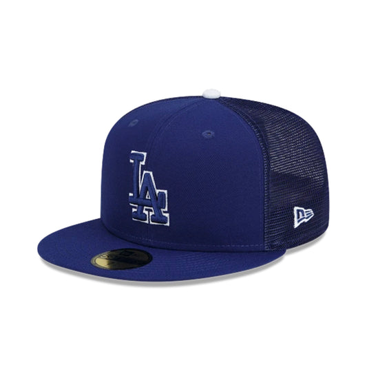 59Fifty Los Angeles Dodgers Azul con Malla