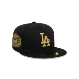 59Fifty Los Angeles Dodgers Negra Logo Dorado World Series