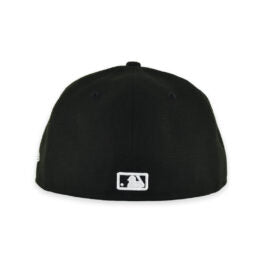 59Fifty Los Angeles Dodgers Negro Logo Blanco Volteado
