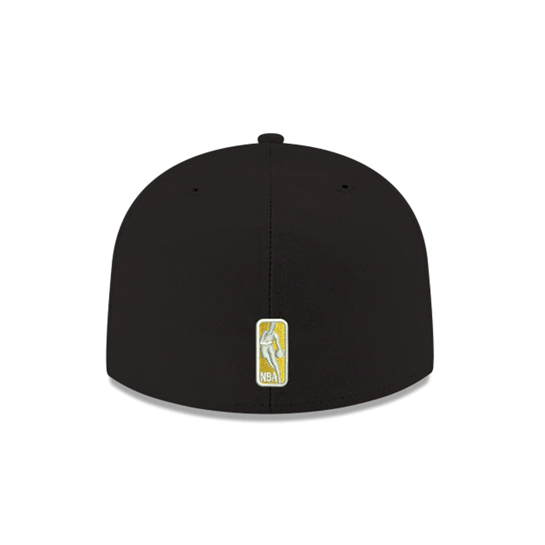 59Fifty Los Angeles Lakers Negra total Logo Morado/Amarillo