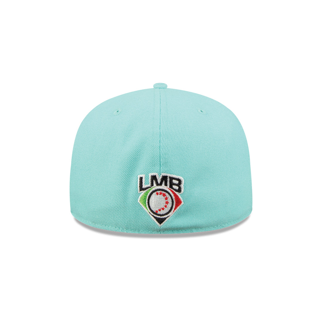 59Fifty Diablos de Mexico Aqua Logo Rojo