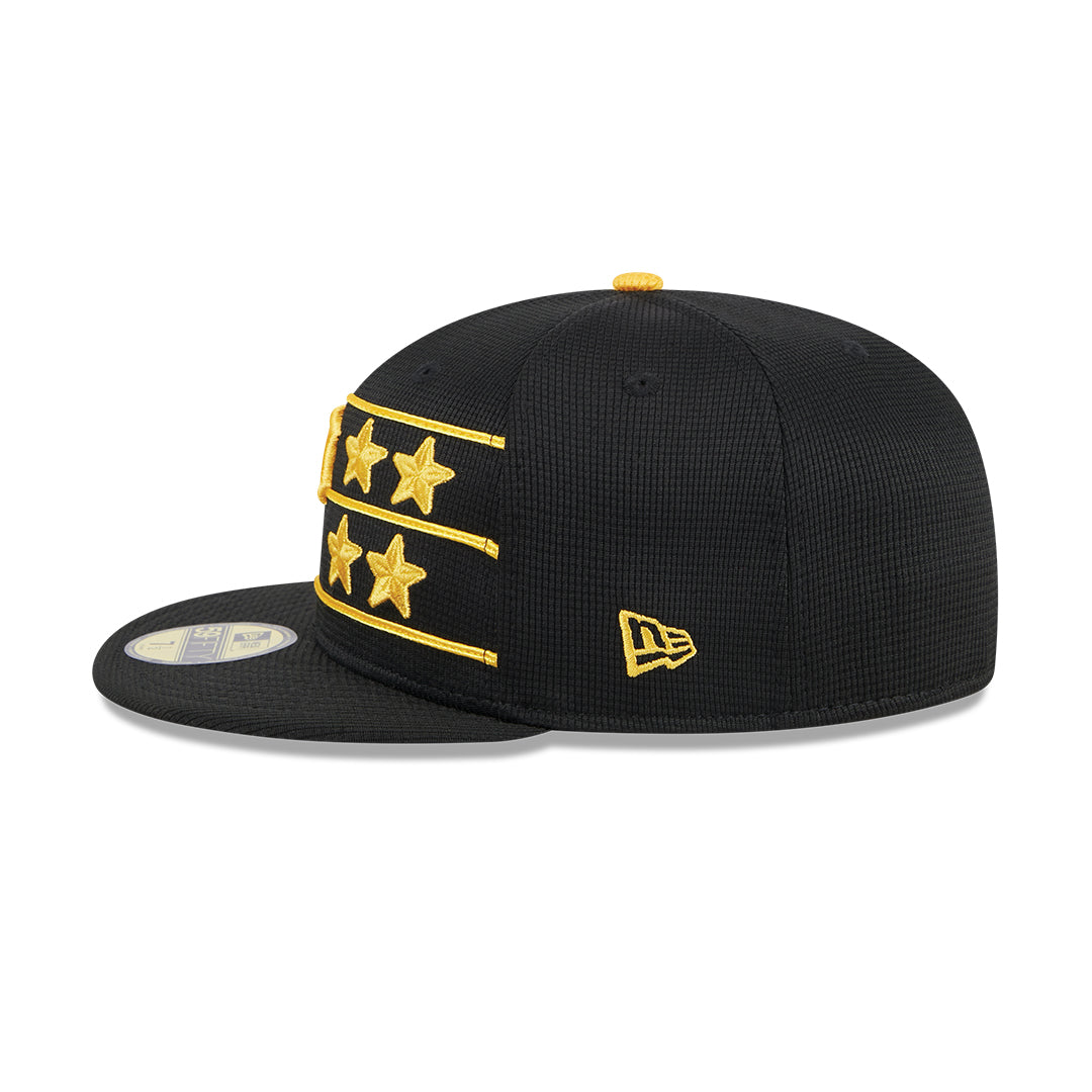 59Fifty Pittsburgh Pirates Negra Logo Amarillo Estrellas "Batting Practice"