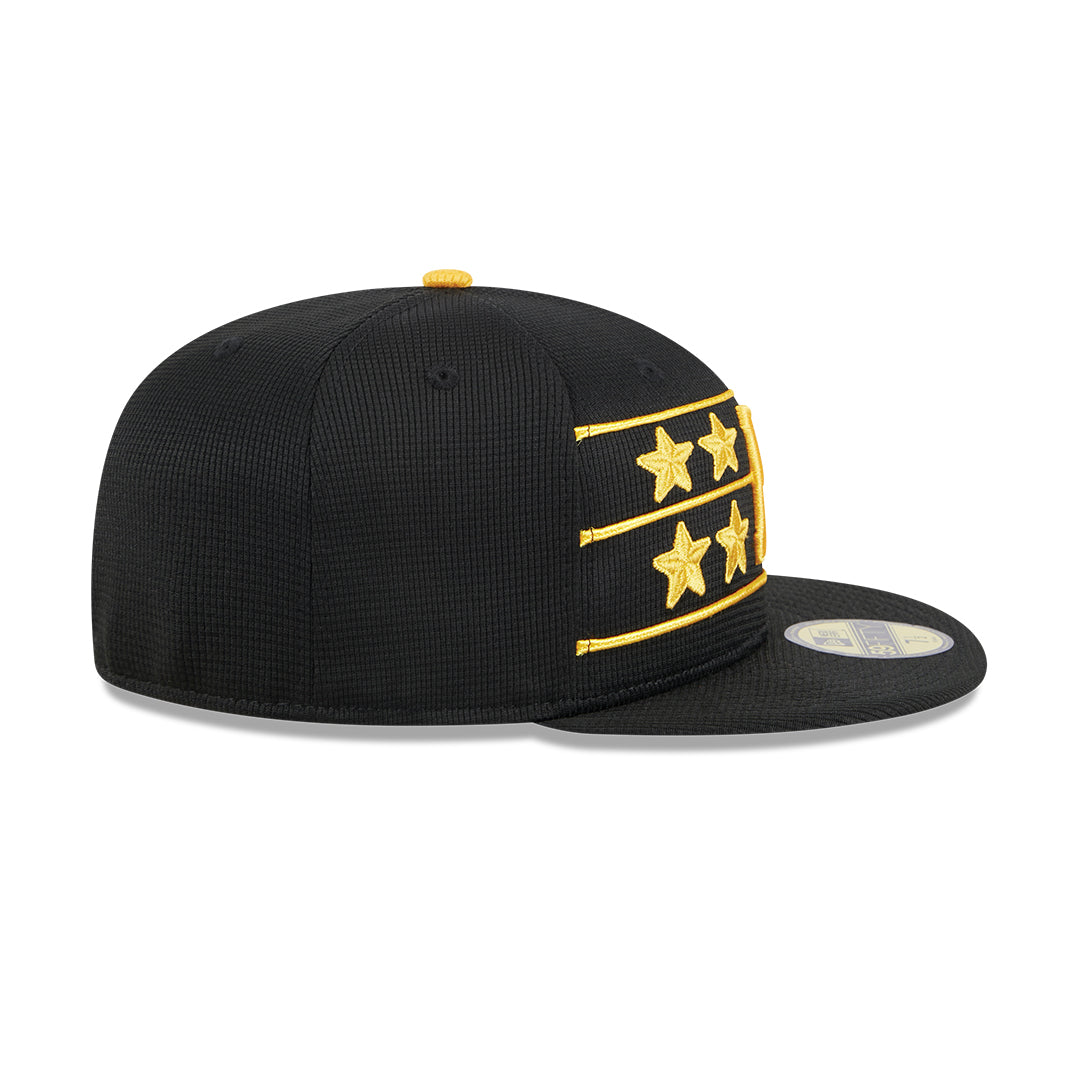 59Fifty Pittsburgh Pirates Negra Logo Amarillo Estrellas "Batting Practice"