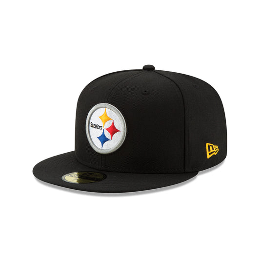 59Fifty Pittsburgh Steelers Negra Total Logo Colores