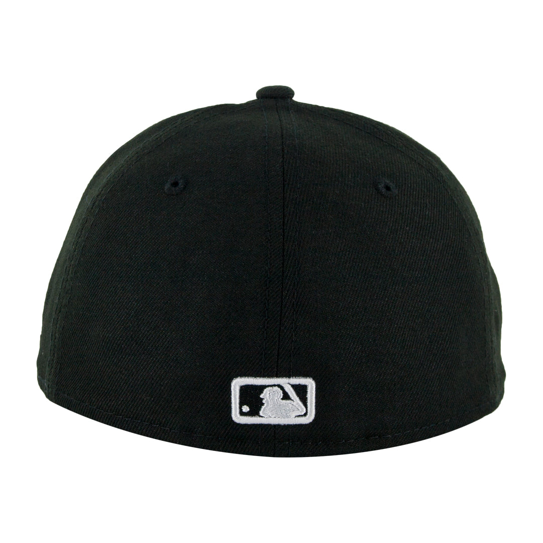 59Fifty Low Profile San Diego Padres Negra Total Logo Blanco