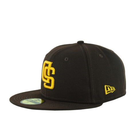 59Fifty San Diego Padres Cafe Logo Amarillo Invertido