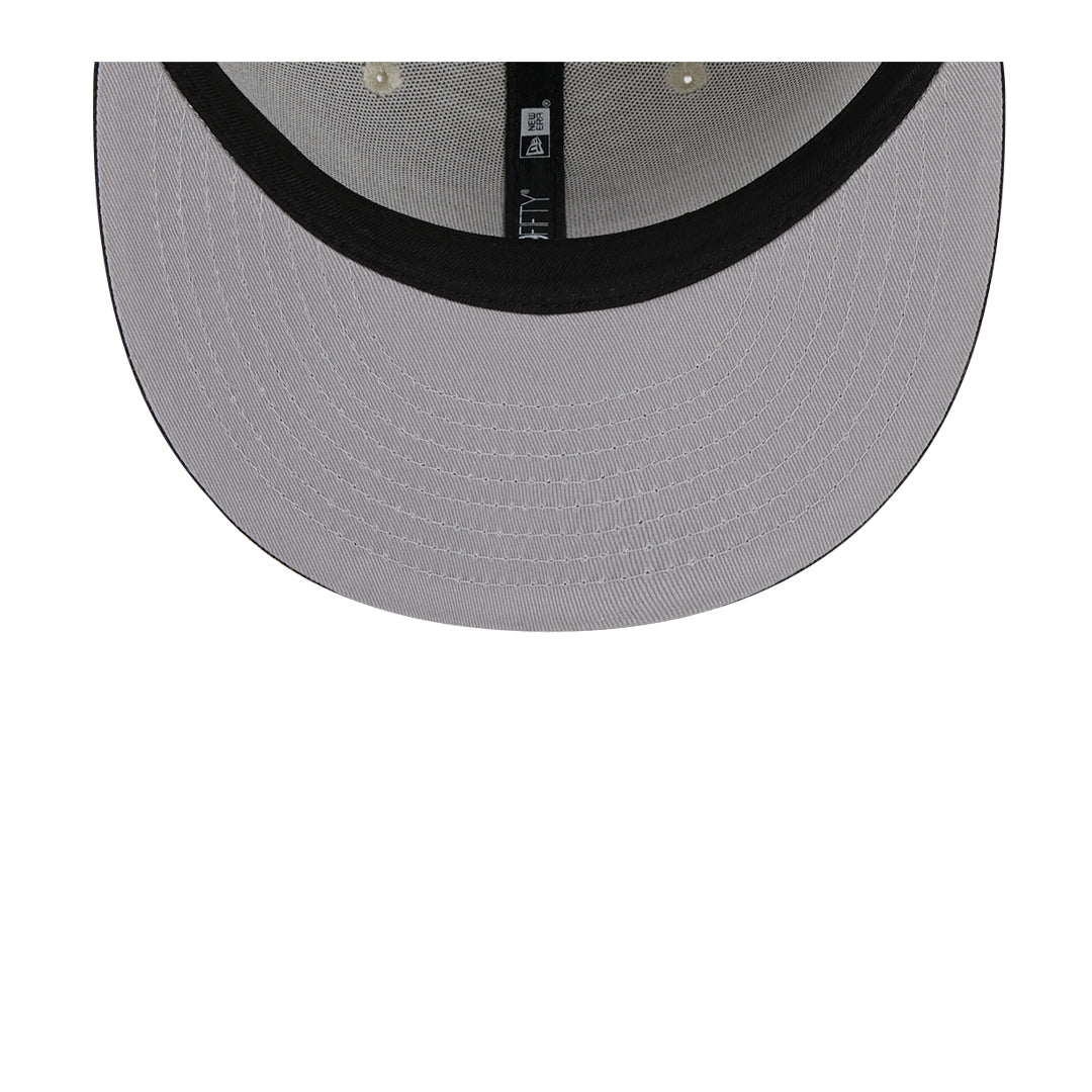 59Fifty San Francisco Giants Hueso / Negro Logo Dorado Cooperstown
