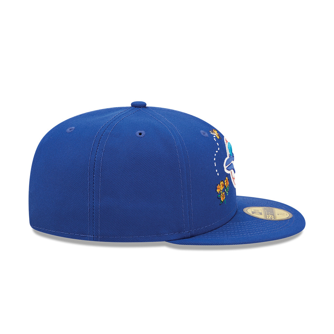 59Fifty Toronto Blue Jays Azul Rey "Floral"