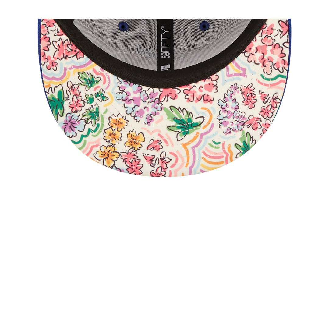 59Fifty Toronto Blue Jays Azul Rey "Floral"