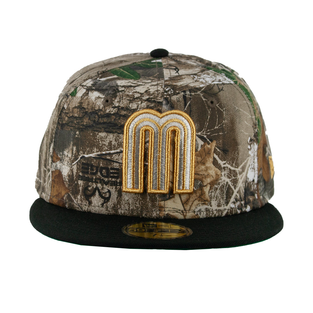 59Fifty WBC Mexico Camo / Negro M Dorado / Blanco