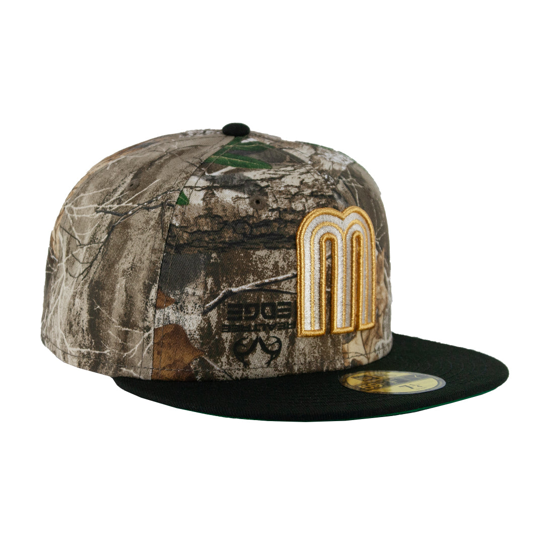 59Fifty WBC Mexico Camo / Negro M Dorado / Blanco
