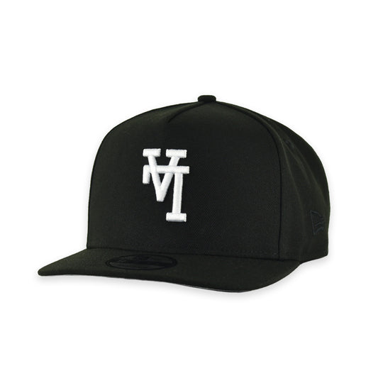 9Fifty Los Angeles Dodgers Negra Tot Logo Volteado A-Frame