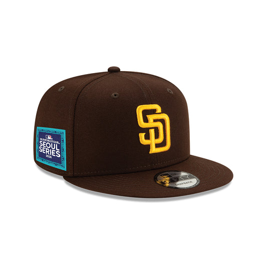 9Fifty San Diego Padres Cafe Total "Seoul Series" Logo Amarillo