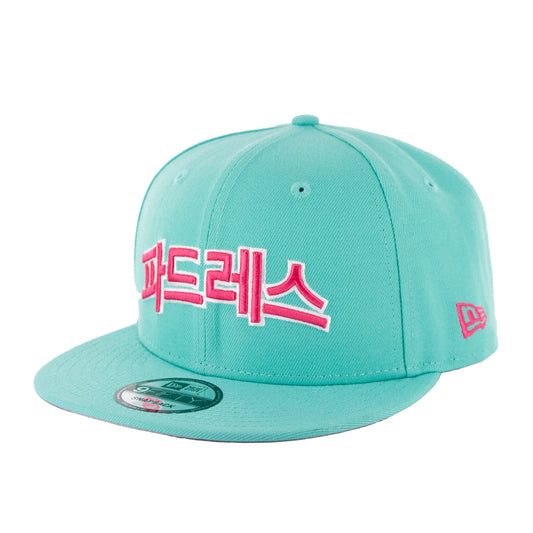 9Fifty San Diego Padres "Hangul" City Connect Menta Logo Rosa