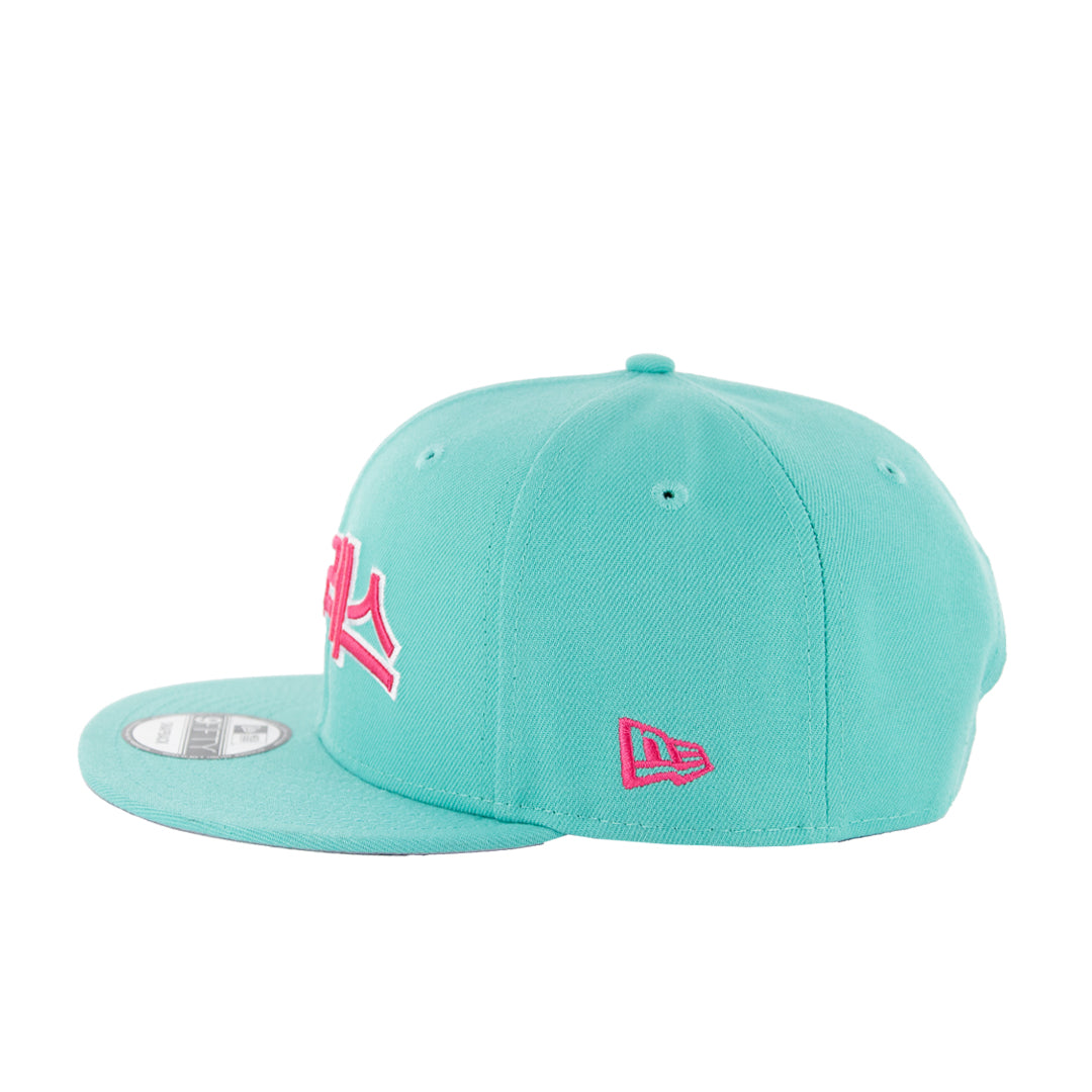 9Fifty San Diego Padres "Hangul" City Connect Menta Logo Rosa