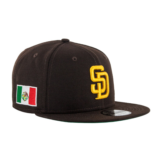 9Fifty San Diego Padres Cafe Total Logo Amarillo "Mexico"