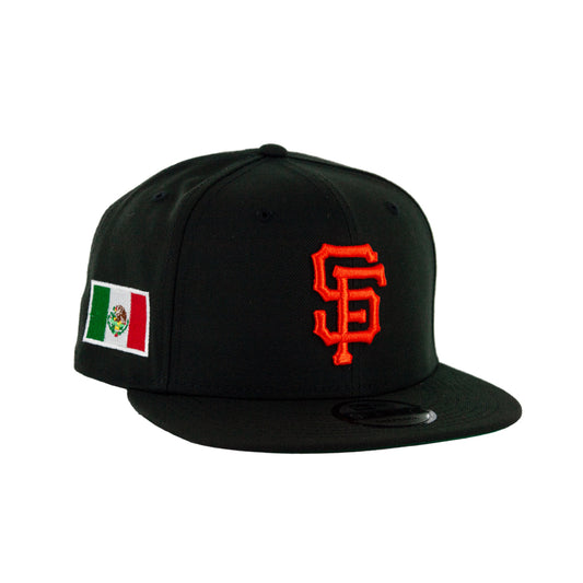 59Fifty San Francisco Giants Negra Logo Naranja Bandera Mexico