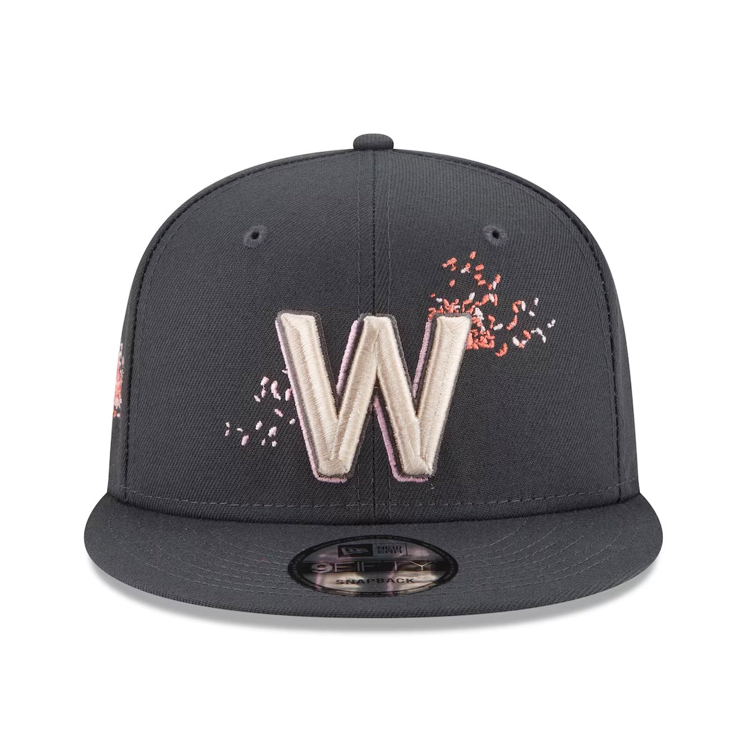 9Fifty Washington Nationals "City Connect" Gris Logo Cobre
