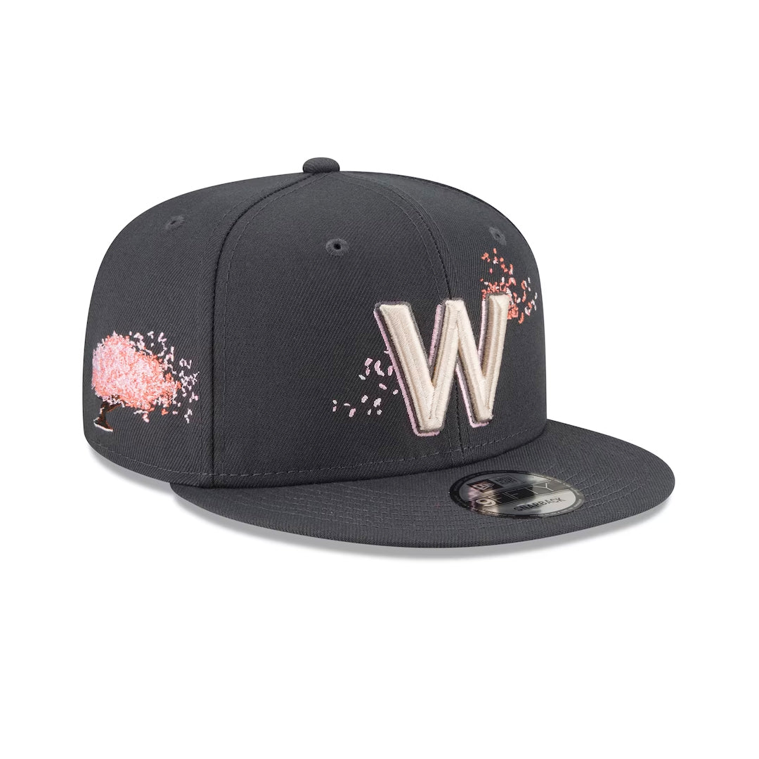 9Fifty Washington Nationals "City Connect" Gris Logo Cobre