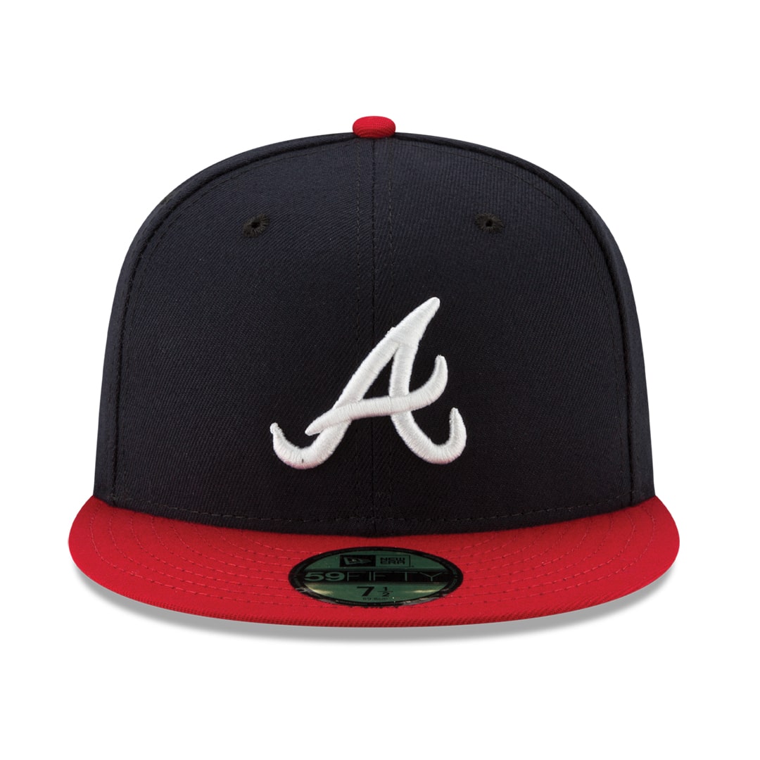 59Fifty Atlanta Braves Azul Marino / Rojo