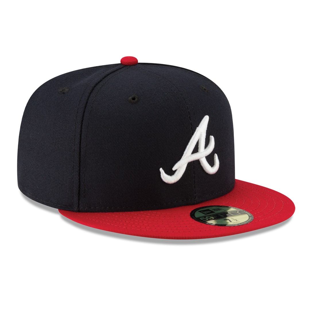 59Fifty Atlanta Braves Azul Marino / Rojo