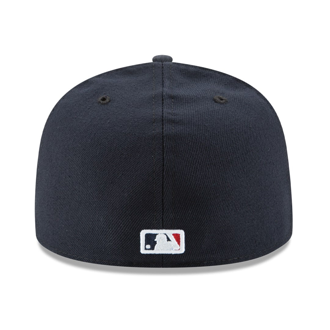 59Fifty Atlanta Braves Azul Marino Logo Blanco