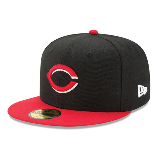 59Fifty Cincinnati Negra/Rojo Logo Blanco