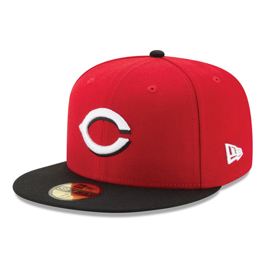 59Fifty Cincinnati Red Roja/Negro Logo Bco