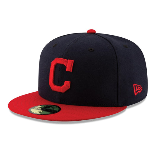 59Fifty Cleveland Indians Azul Marino Logo Rojo