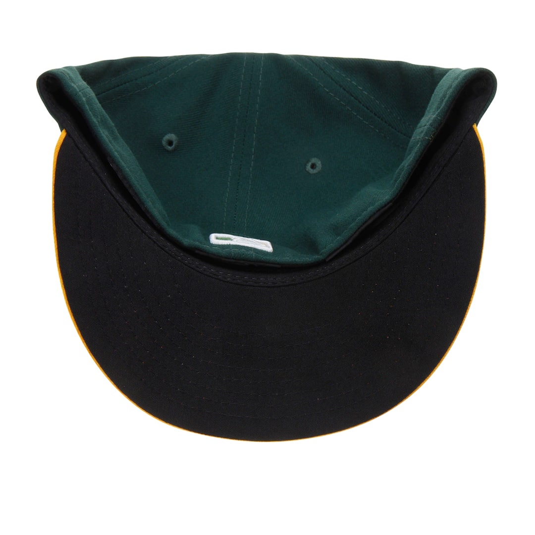 59Fifty Oakland Athletics Verde/Amarillo Logo Blanco