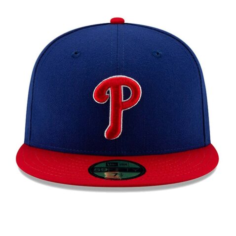 59Fifty Philadelphia Phillies Azul / Rojo Logo Rojo