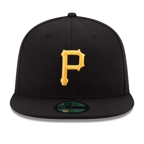 59Fifty Pittsburgh Pirates Negra Logo Amarillo