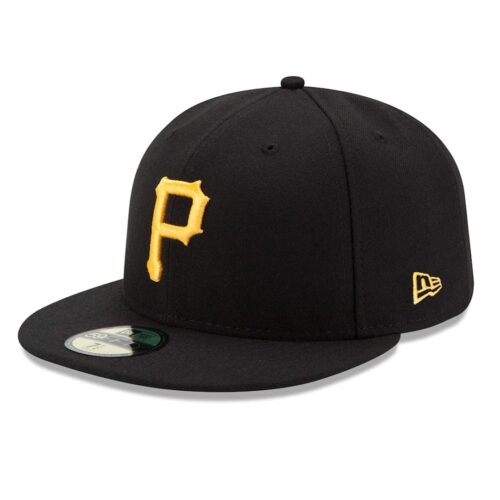 59Fifty Pittsburgh Pirates Negra Logo Amarillo
