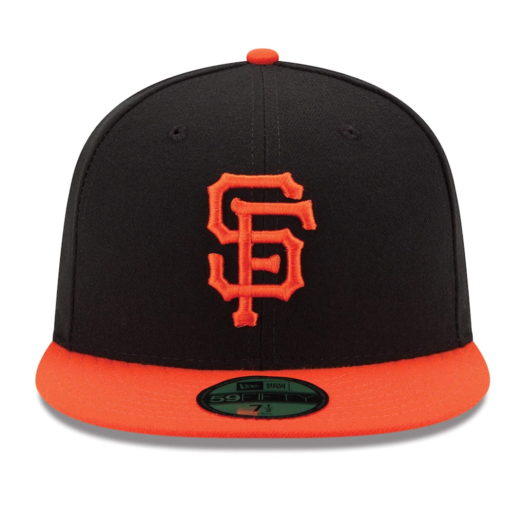 59Fifty San Francisco Giants Negra / Naranja Logo Naranja