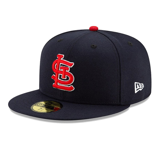 59Fifty St. Louis Cardinals Azul Marino Logo Rojo