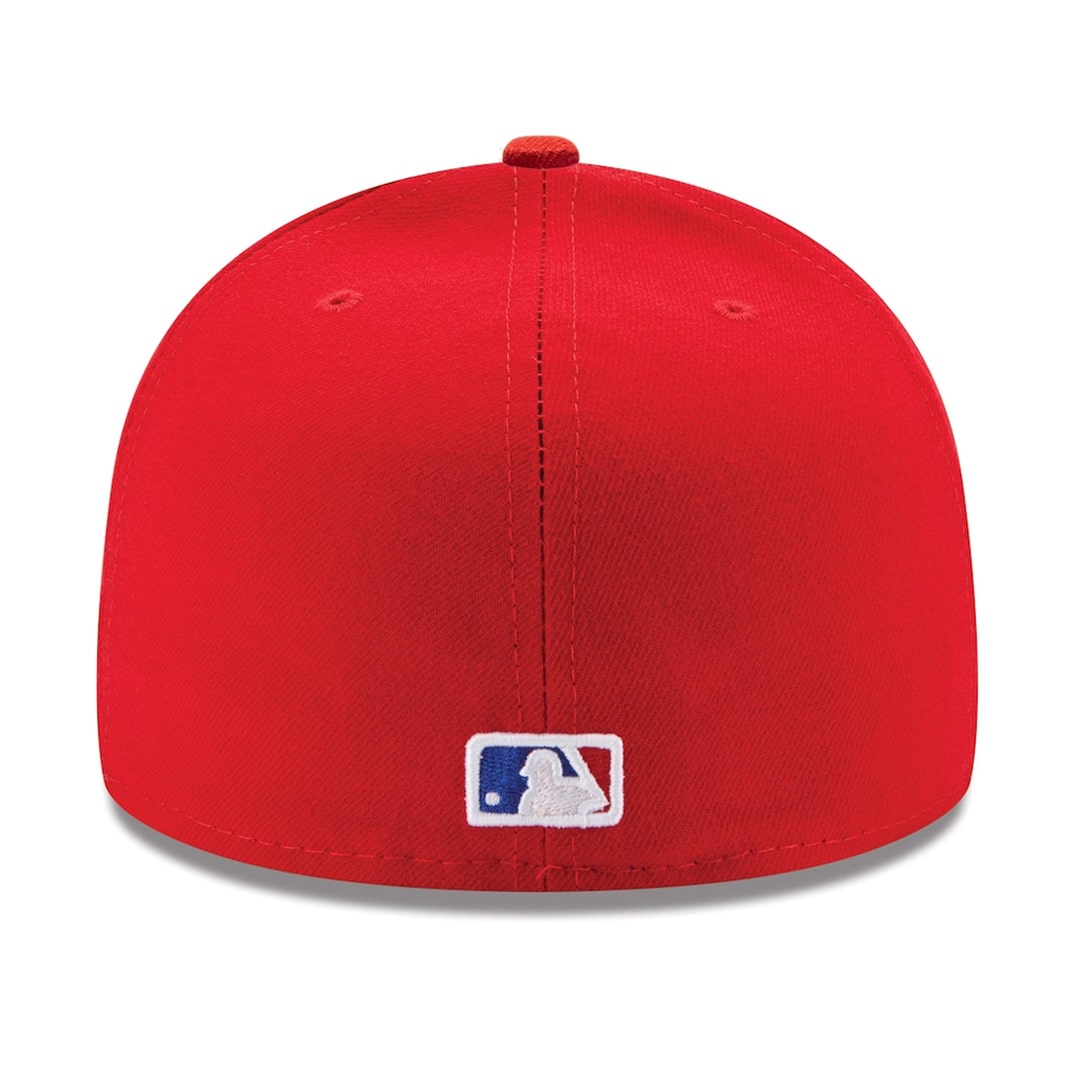 59Fifty Texas Rangers Roja Total Logo Blanco
