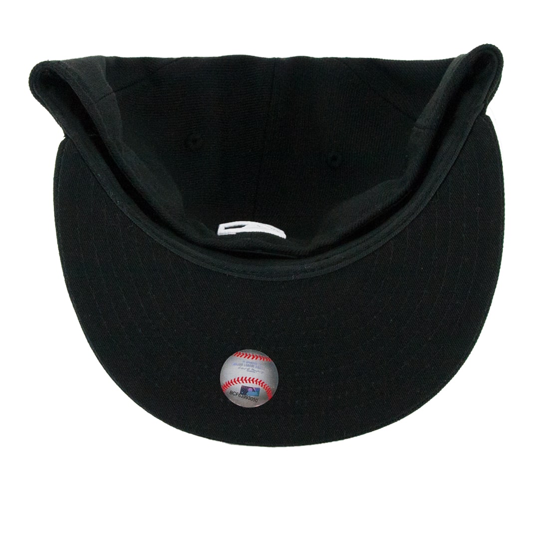 59Fifty Toronto Blue Jays Negra Total Logo Blanco