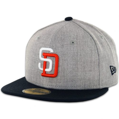 59Fifty San Diego Padres Gris Jaspe / Azul Marino "Tony Gwynn"