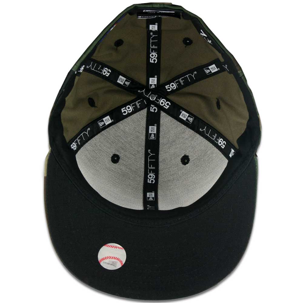 59Fifty San Diego Padres Camo Total Logo Negro