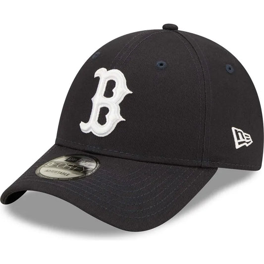 9Forty Boston Red Sox Azul Marino Logo Blanco