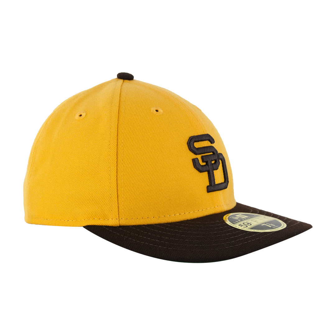 59Fifty Low Profile San Diego Padres Mostaza/Cafe Logo Cafe