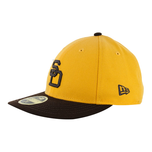 59Fifty Low Profile San Diego Padres Mostaza/Cafe Logo Cafe