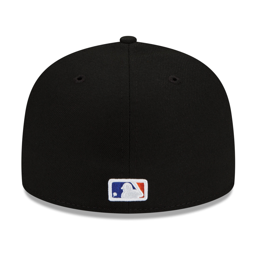 59Fifty New York Mets Negra Total Logo Tricolor
