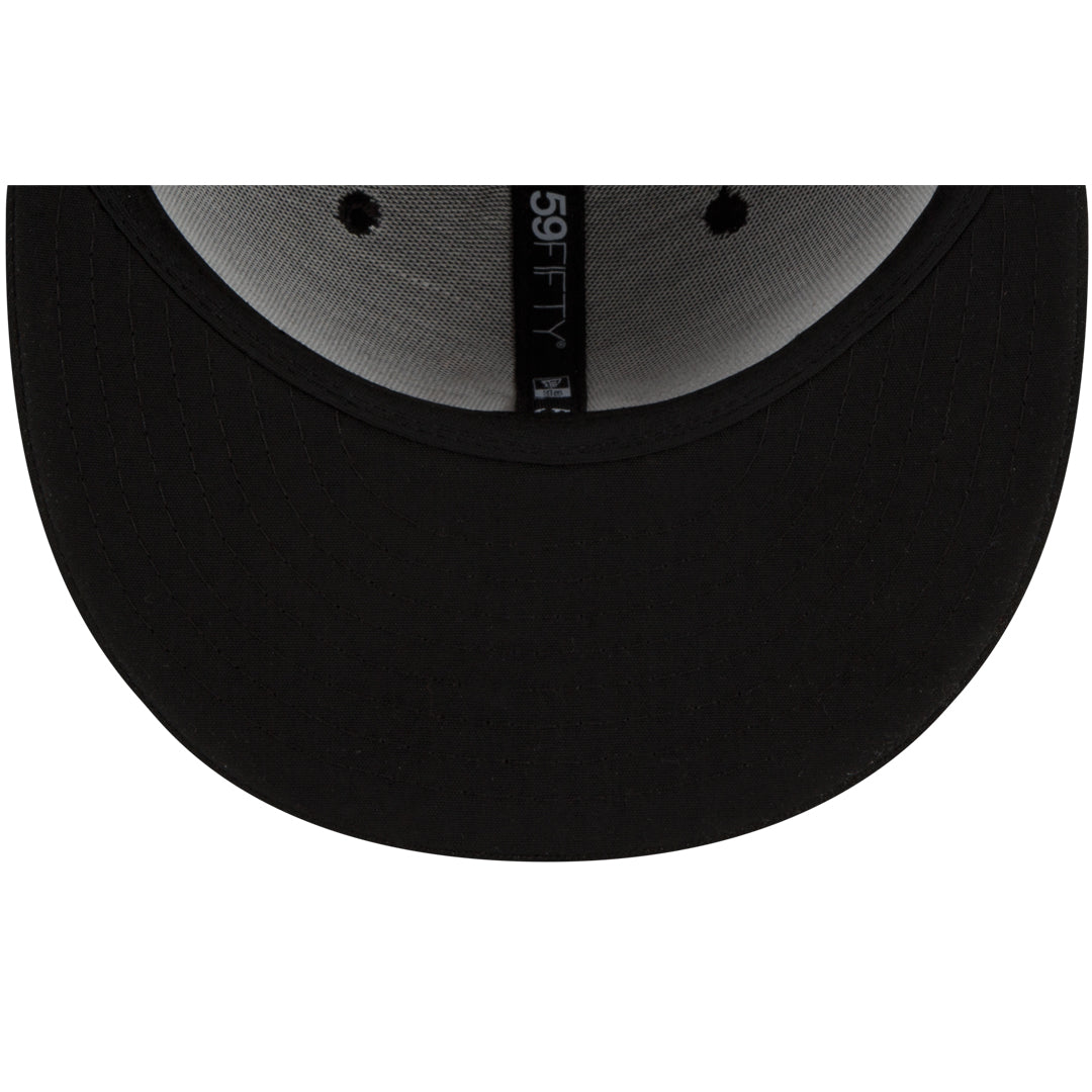 59Fifty New York Mets Negra Total Logo Tricolor