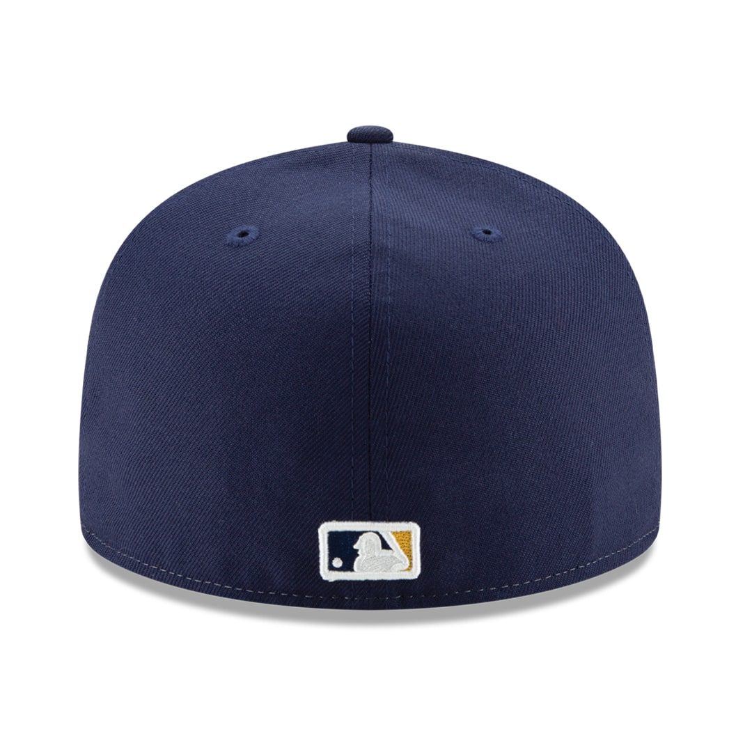 59Fifty Milwaukee Brewers Azul Marino/Amarillo Logo Amarillo