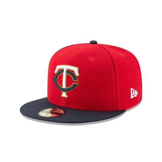 59Fifty Minessota Twins Roja / Az M Logo Blanco / Az M